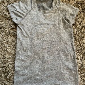 lululemon Gray Swifty Tech short sleeve